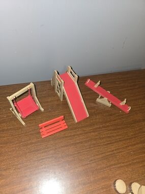 VTG Sylvanian Families playground set